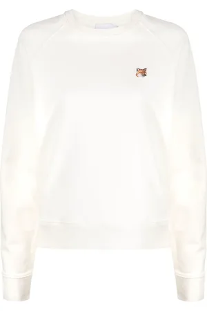 Maison Kitsuné Sudadera con parche de zorro
