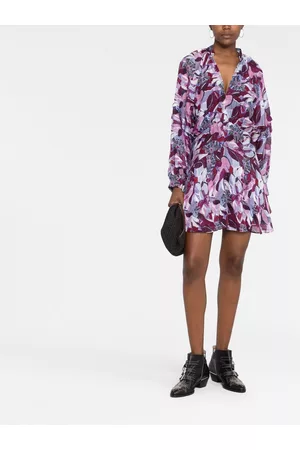 IRO Vestido Darsa con motivo abstracto