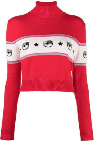 Chiara Ferragni Jersey con panel Logomania