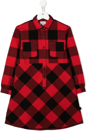 Woolrich Vestido a cuadros