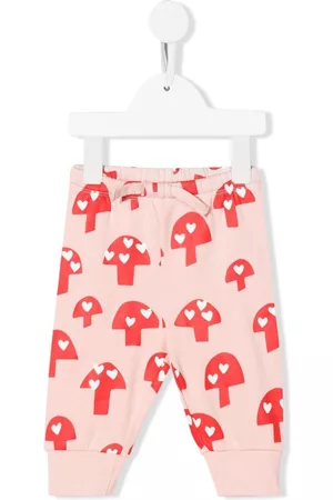Stella McCartney Pantalones con estampado gráfico
