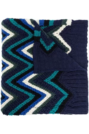 Missoni Bufanda con bordado en zigzag