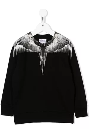 MARCELO BURLON Sudadera con estampado Wings