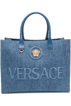 VERSACE Bolso shopper Medusa vaquero