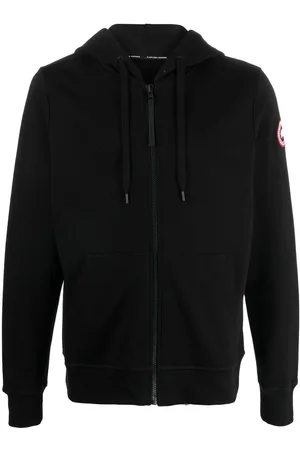 Canada Goose Sudadera con capucha y parche del logo