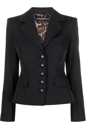Dolce & Gabbana Blazer con placa del logo