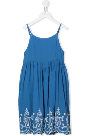 Ralph Lauren Vestido sin mangas con bordado floral