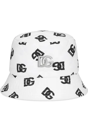 Dolce & Gabbana Sombrero de pescador con logo DG