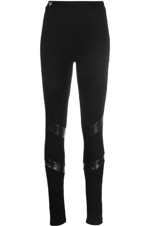 Philipp Plein Leggins vaqueros de talle alto