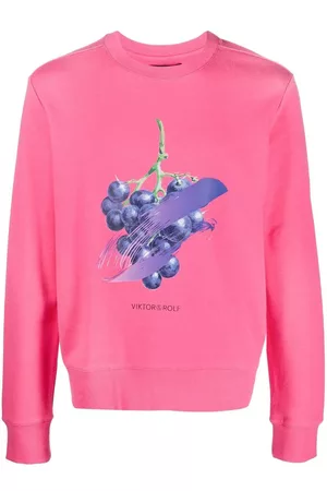 Viktor & Rolf Sudadera con uvas estampadas