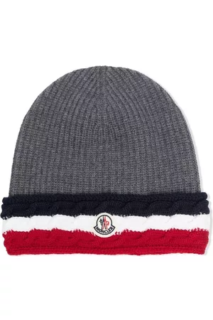 Moncler Gorro con parche del logo