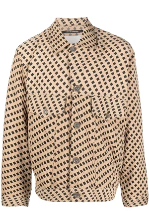 SONG FOR THE MUTE Sobrecamisa con estampado geométrico