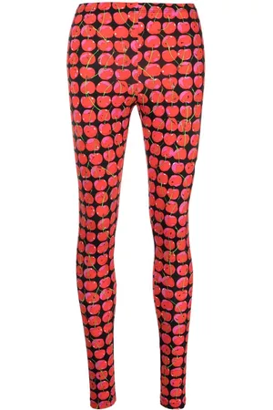 La DoubleJ Leggins con motivo de cerezas