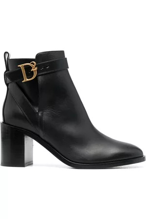 Dsquared2 Botas con hebilla del logo y tacón alto