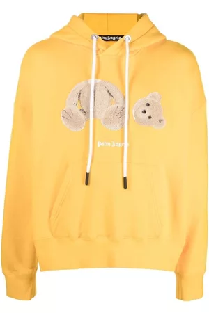 Palm Angels Sudadera con oso estampado y capucha