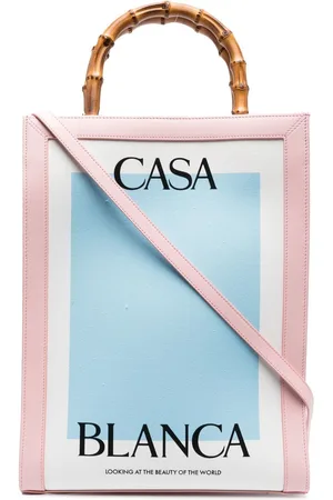 Casablanca Bolso shopper con logo estampado