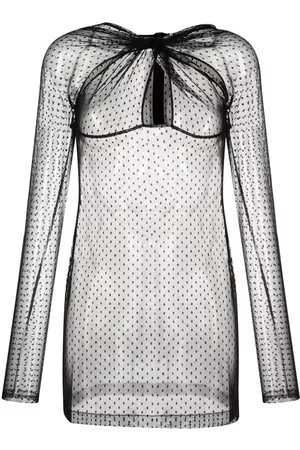 COPERNI Vestido de noche de malla