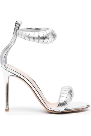 Gianvito Rossi Sandalias con aplique de cristal