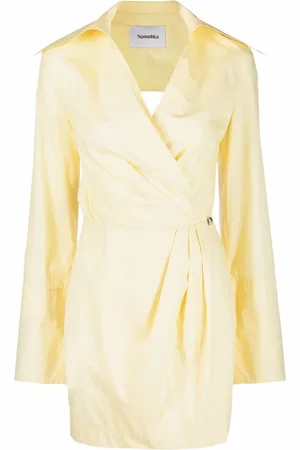 Nanushka Vestido corto con espalda descubierta