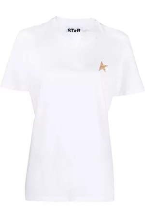Golden Goose Camiseta con estrella estampada