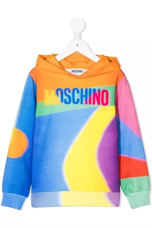 Moschino Sudadera con diseño colour block