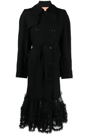 Viktor & Rolf Gabardina Fancy con dobladillo de volantes