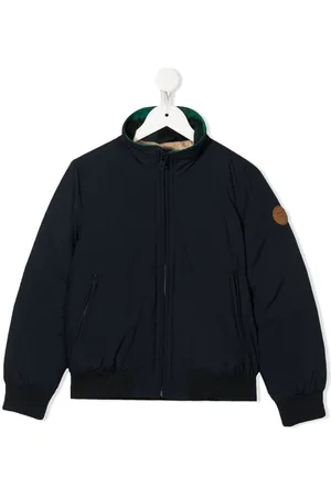 Woolrich Chaqueta Bayman con cuello en contraste