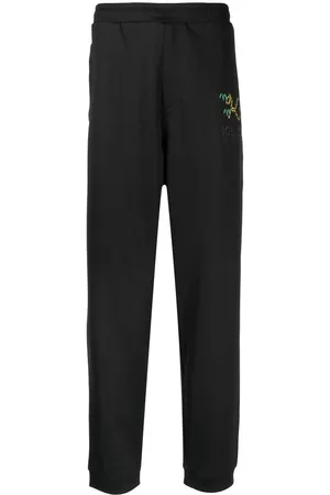 Kenzo Pantalones de chándal con logo bordado