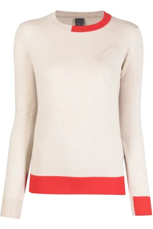 LORENA ANTONIAZZI Jersey con panel colour block