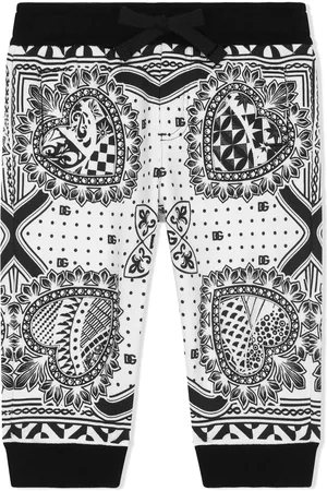 Dolce & Gabbana Pantalones de chándal con estampado bandana