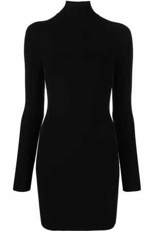 Alexander Wang Vestido de punto de intarsia