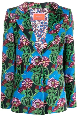 La DoubleJ Blazer con estampado floral