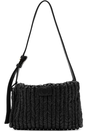 Nanushka Bolso de hombro tejido