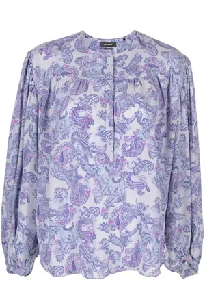 Isabel Marant Blusa Brunille estampada