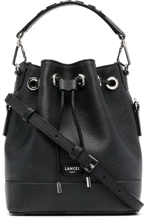 LANCEL Bolso bombonera con asa