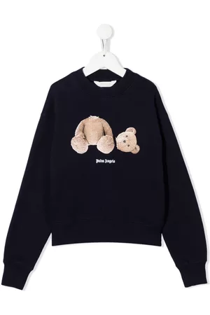 Palm Angels Sudadera con motivo de oso