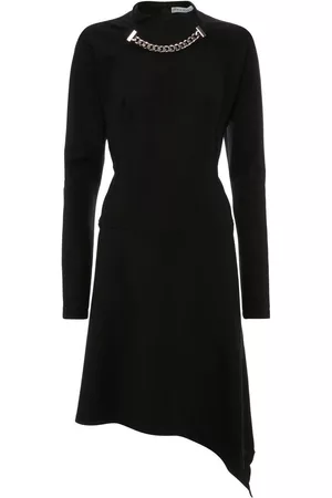 J.W.Anderson Vestido midi con dobladillo asimétrico