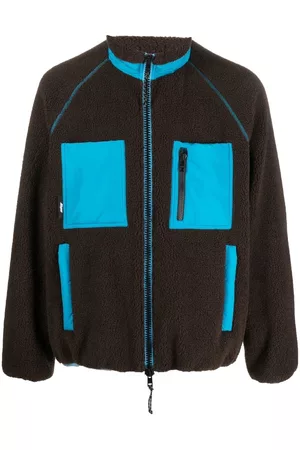 Msgm Chaqueta con parche del logo