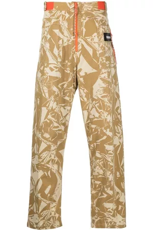 ARIES Pantalones con estampado gráfico