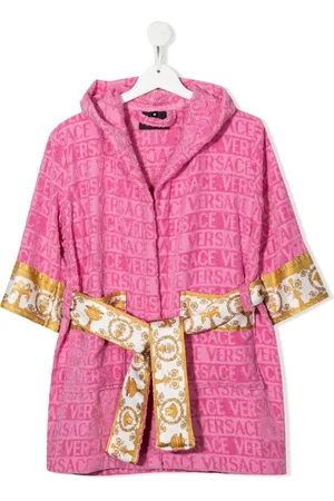 VERSACE Albornoz I Love Baroque con capucha