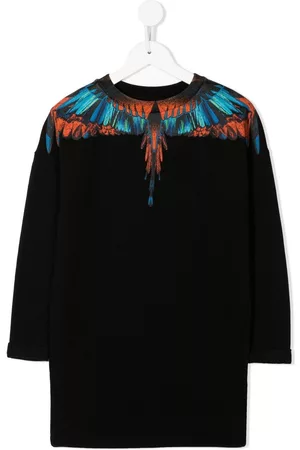 MARCELO BURLON Vestido Travel Wings estilo sudadera