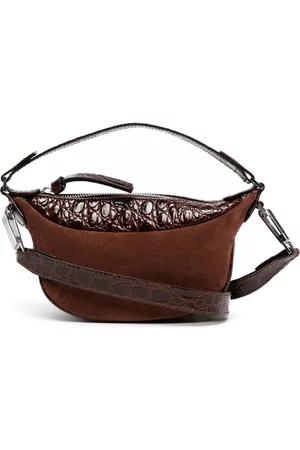 By Far Bolso de hombro con motivo de piel de cocodrilo