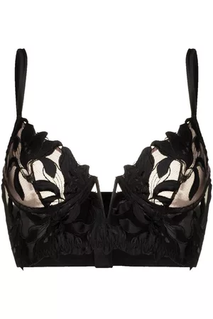 FLEUR DU MAL Sujetador Lily Embroidery