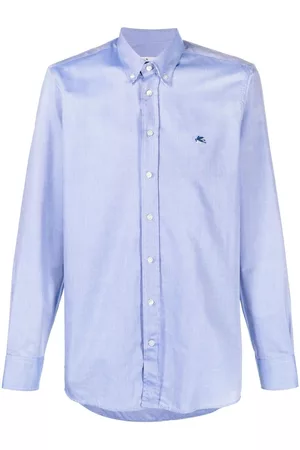 Etro Camisa con logo bordado