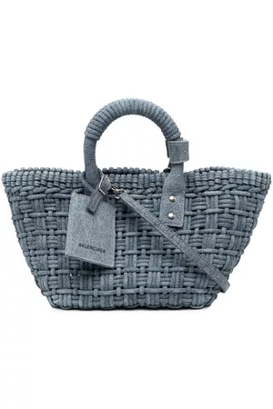 Balenciaga Bolso bombonera Bistro vaquero
