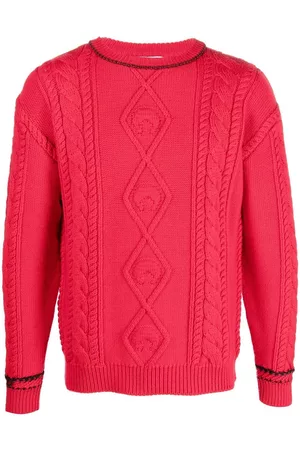 Marine Serre Jersey de punto de ochos
