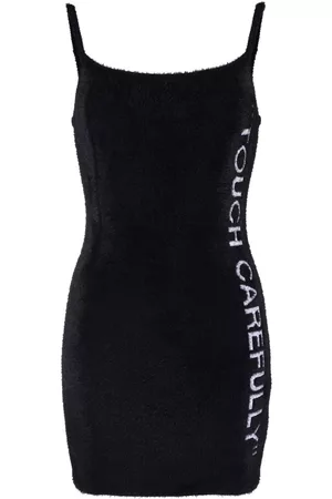OFF-WHITE Vestido corto con eslogan