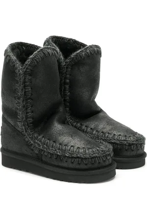 Mou Botas slip-on con detalles de costuras