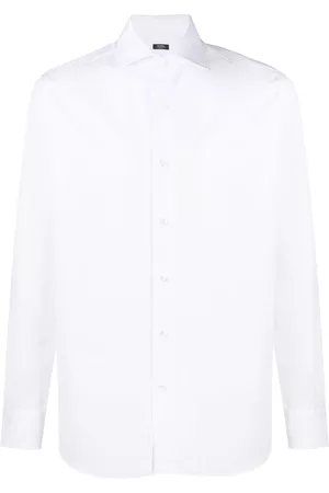BARBA Camisa con cuello italiano
