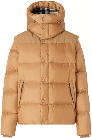 Burberry Plumífero con capucha y manga removible